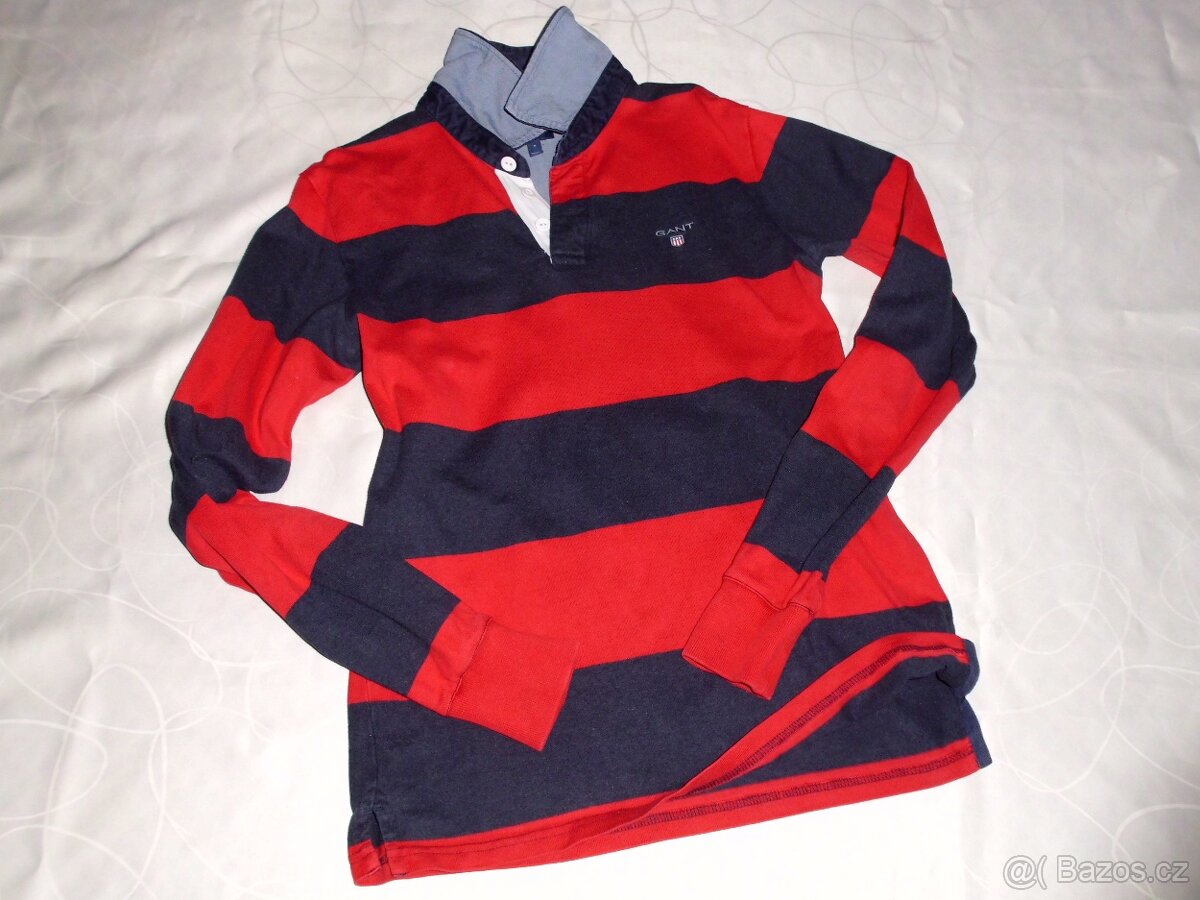 Gant pánske-chlapčenské slim polo tričko S - 11