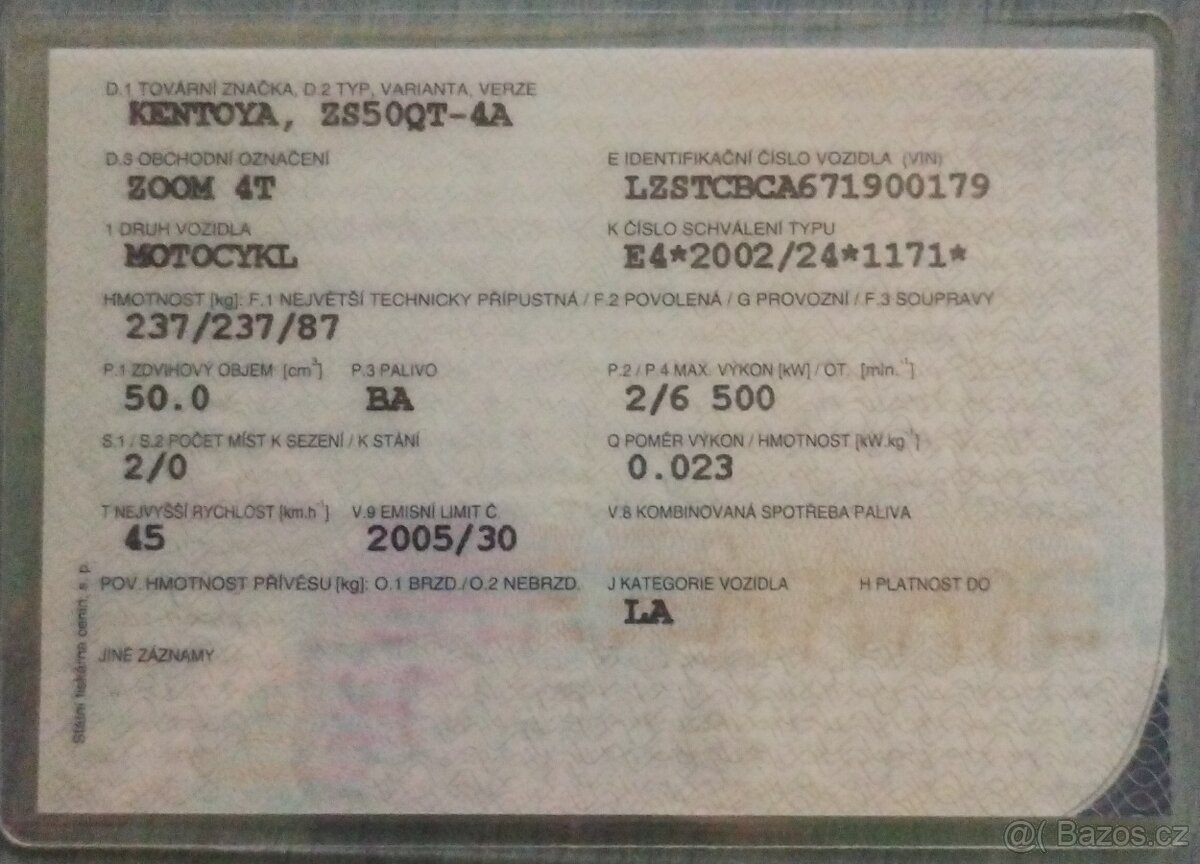 Kentoya Zoom 50 4t (2008) - 11