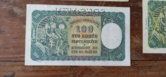 Bankovky Slovenský Štát. Slovensko. - 11