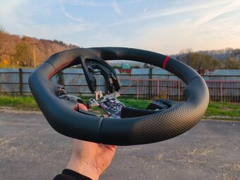 Nový kožený volant HONDA styl PERFORMANCE, exkluzivní tvar, - 11
