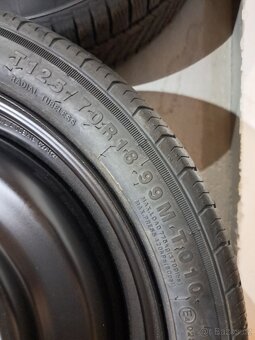 Alu kola 5x108 r 16 + zimní pneu 205/60/r16 Continental - 11