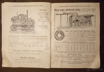 KATALOG HOSPODÁŘSKÝCH STROJŮ A NÁŘADÍ rok 1911 - 11