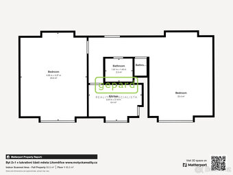 Pronájem bytu 2+1 60 m² - 11