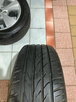 Alu kola Škoda R16 5X112 LETNÍ PNEU 205/55 R16 7mm - 11