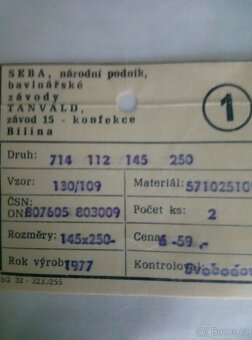 Retro DAMAŠKOVÉ povlečení - 11