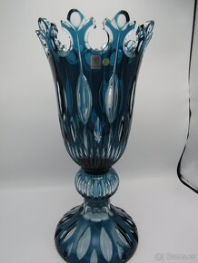 ceasar crystal flamenco váza barevný křišťál - 11