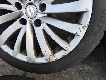 17"letní alu sada 5x112 origo Seat Exeo Audi A4 Octavia - 11