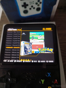 Handheld konzole R36S černá (verze ArkOS 2.0) +15000 her - 11