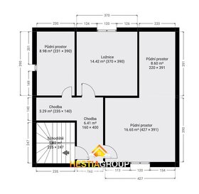 Prodej rodinného domu, 4+1, 121 m2 - Dolní Dobrouč - 11