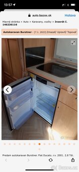 Predám AUTOKARAVAN BURSTNER,2.8 94kw,doložnosť 1200kg - 11