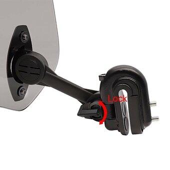 Uni deflektor(prodloužení)plexi chopper,skůtr,apod. - 11