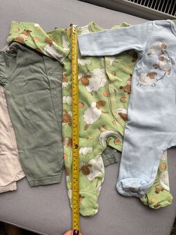 Overaly, rompery, pulovr. Velikost 56-62. - 11