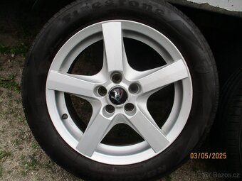Alu kola 5x100 R16 Pneu letní 205/55 R16 - 11
