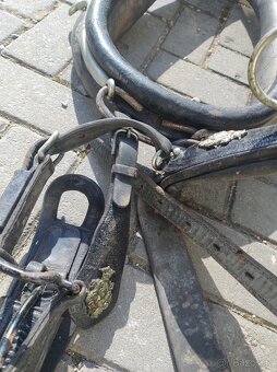 Staré postroje na koně - originál starožitnost přes 100 let - 11