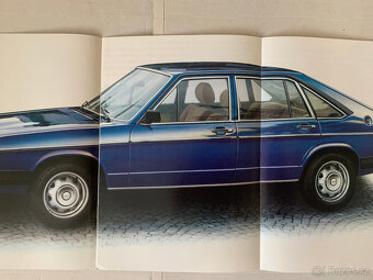 Staré prospekty Audi 80, 100 z let 1969-1978 - 11