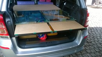 Opel Zafira B - vestavná lůžková úprava - 11