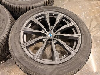 originální alu zimní BMW X5 X6 G05 G06 r20 dot25 - 11