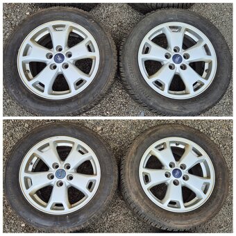 Alu kola originál Ford 5x108 6,5x16 ET50 205/60r16 zimní - 11