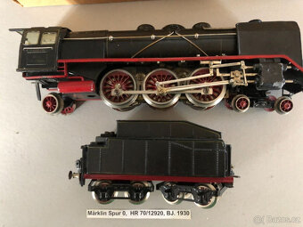 Märklin Gauge 0, Lokomotiva HR 7012920 s tendrem, originál, - 11