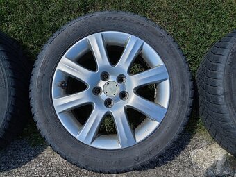 Originál ALU kola Škoda Fabia Roomster R15 + zimní pneu - 11