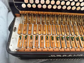 Akordeon Harmonika Organola 4 hlas,Top stav jedinečný v Č.R - 11