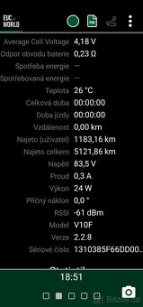 Elektrická jednokolka Inmotion v10f (960wh / 2000w) - 11
