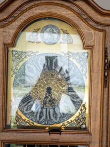 Vitrínová skříň - stěna - Ludvík - LOUIS XV s hodinami - 11