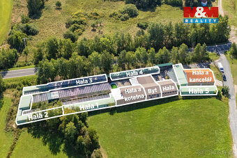 Prodej výrobního objektu, 1220 m², Lhůta u Tymákova - 11