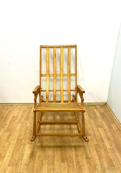 Retro křeslo houpací 60. léta - 11