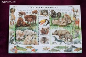 Krásné poštovní známky - aršíky 10 druhů - 11