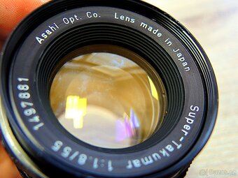 Analog Pentax Spotmatic SP + Super Takumar 1.8/55 (M42) - 11