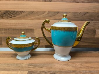 Starožitná Art Deco porcelánová souprava - 11