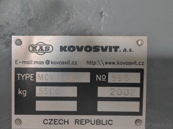 Centrum MCV 1000 2002r Heidenhein iTNC530 - 11