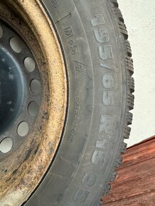 Prodám zimní kola Octavia 2 195/65R15 - 11