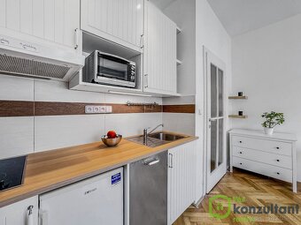 Pronájem byty 1+kk, 22 m2 - Brno - Veveří, ev.č. 00754 - 11