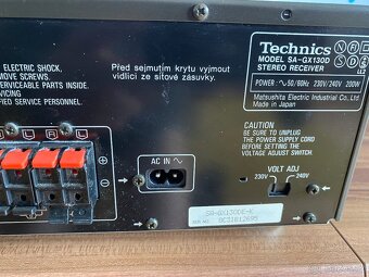 Receiver TECHNICS + 2 repro Sony - 11