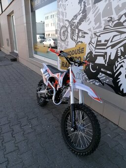 Pitbike Shark 125ccm 17x14 oranžová - 11