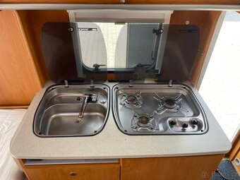 Dethleffs Tourist 470, 2008, 4 osoby, bojler, fr.postel - 11