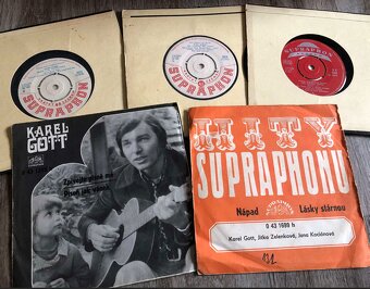 STAROŽITNÉ ORIGINÁLNÍ GRAMOFONOVÉ DESKY - 11