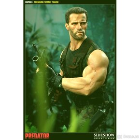 Dutch Schaefer Predator Premium format Sideshow, socha 1/4 - 11