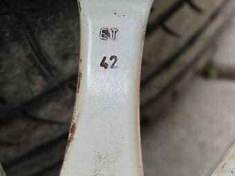 ALU litá kola na MAZDA 195/65/15,rozteč 5x114mm. - 11