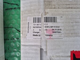 sklo zrcátka levé konvexní VW Transporter Multivan T4 701857 - 11