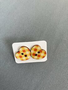 Drevene puzetove nausnice - 11