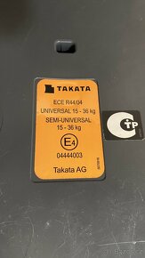 Autosedacka BMW Takata 15-36 kg - 11