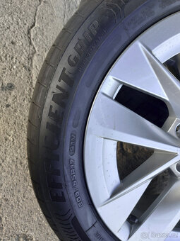 Originál alu kola 17" na Škoda Octavia IV. letní zánovní - 11