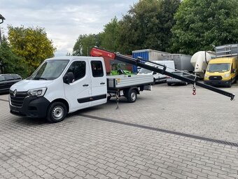 Master doplkabina 2.3 tdi valník + hydraulická ruka - 11