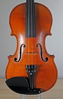 4/4 starožitné Francouzské housle z konce 19-ho století - 11