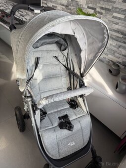 Sportovní kočárek Valco Snap 4 TailorMade, grey marle - 11