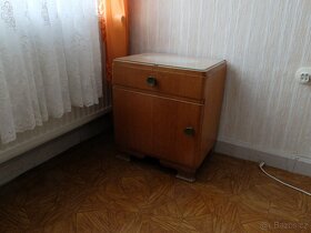 Starožitná toaletka a noční stolky 30.léta - 11