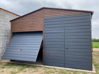 PLECHOVÁ MONTOVANÁ HALA 6x8M, SERVI, SKLAD, VÝROBA - 11